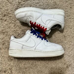 Nike Air Force 1 Premium Big Swoosh Sz 9M